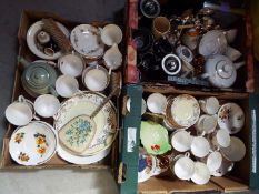 A mixed lot to include ceramics, plated ware and other.