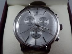 An Accurist quartz chronograph wristwatch,