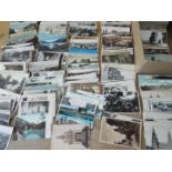 Deltiology - a collection in excess of 500 early to mid period postcards,