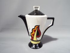 Lorna Bailey - a Lorna Bailey coffee pot in the Ravensdale design,