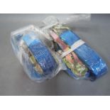 Two unused lorry straps and clips 2 x 33 (lor2c)