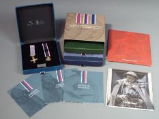 Philately - A Royal Mail, limited edition, Stamps & Miniature Medals set comprising British Army,