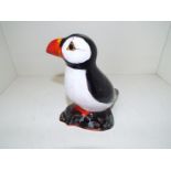 Anita Harris - a figurine depicting a Puffin, signed to the base, signed to the base,
