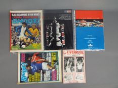 Football programmes comprising FA Cup Final Replay 1993 Arsenal v Sheffield Wednesday,