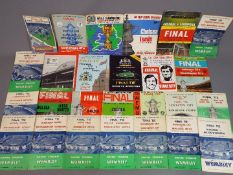 A collection of FA Challenge Cup Final Programmes with a run from 1952 - 1971 inclusive with some