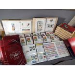 Philately - A large quantity of stamps t