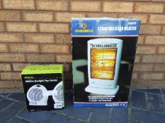 A Marksman 1.2Kw halogen heater and a Pi