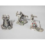 Myth and Magic - Three pewter figures to include Fantasy & Legend, Sir Mordred 3210,