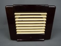 An Art Deco style extension speaker by Ekco, Type ES 31,