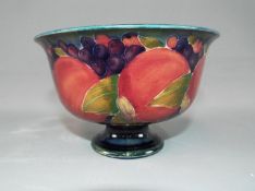 Moorcroft - A Moorcroft Pottery bowl decorated in the 'Pomegranate' pattern,