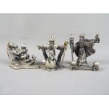 Myth and Magic - three pewter figures comprising Wizard of the Skies 3104,