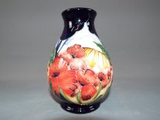 Moorcroft - A Moorcroft Pottery vase in the 'Forever England' pattern,