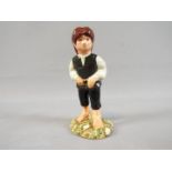 Royal Doulton - A Royal Doulton Tolkien Middle Earth 'Lord of the Rings' figurine, 'Frodo',
