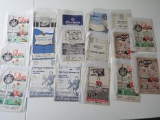 Fulham FC and others - 17 home match programmes to include Fulham 1950-51: v WBA, Bolton, Arsenal,