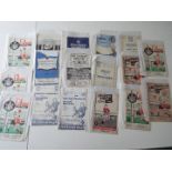 Fulham FC and others - 17 home match programmes to include Fulham 1950-51: v WBA, Bolton, Arsenal,