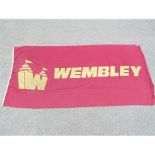 Wembley Stadium - an item of memorabilia from the 'End of an Era' sale 2000 - WEMBLEY Flag