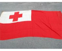 Wembley Stadium - an item of memorabilia from the 'End of an Era' sale 2000 - TONGA Flag measuring