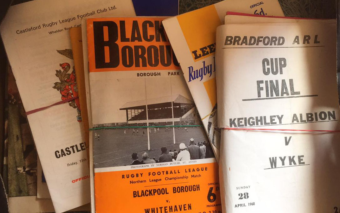 Rugby League Programmes.