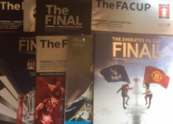 FA Cup Final Football Programmes.