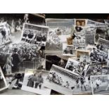 Rugby League - a collection of original press photographs relating to Warrington,