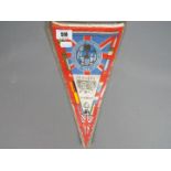 A commemorative pennant for the 1966 World Cup by Fey - Print International.