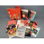 Manchester United - A collection of Manchester United related books, match programmes and similar.