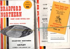 Rugby League Programmes.