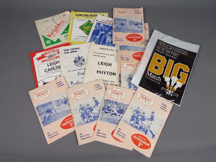 Rugby League - approximately 100 match programmes comprising a varied selection of clubs dating - Image 3 of 3