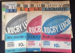 Australian Rugby League Programmes and Publications.