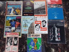 Football - a collection of match programmes comprising Jules Rimet World Championship 1966,