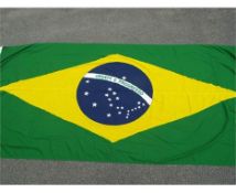 Wembley Stadium - an item of memorabilia from the 'End of an Era' sale 2000 - Brasil Flag measuring