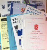 Tranmere Rovers Football Programmes. Liverpool Senior Cup matches played at Prenton Park.