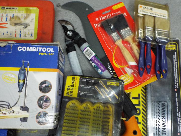 Various tools to include combitool, multi sensor, air drill kit, hand tools and similar. - Image 4 of 5