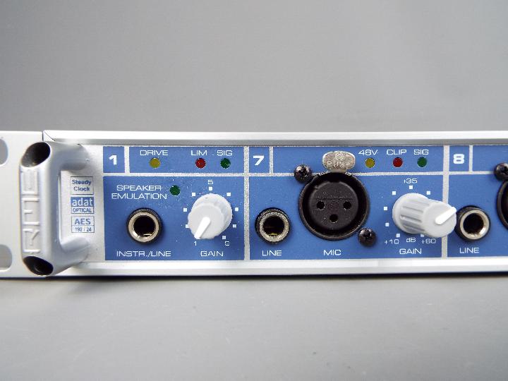 An RME Fireface 800 Firewire Audio Interface. - Image 3 of 8