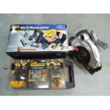 A Powercraft 850W Biscuit Jointer in case,