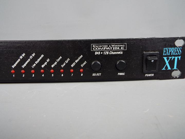 A MOTU Midi Express 8 x 8 128 Channel Midi Interface - Image 4 of 9