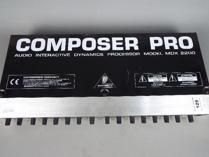 A Behringer Composer Pro Audio Interactive Dynamics Processor, model MDX2200. - Image 4 of 7