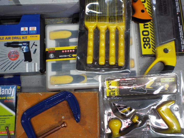 Various tools to include combitool, multi sensor, air drill kit, hand tools and similar. - Image 3 of 5