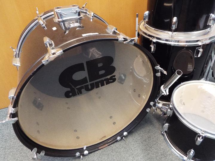 A CB Drums drum kit (snare drum and cymbals missing). - Image 2 of 6