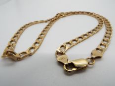 A 9ct yellow gold Italian necklace, stamped .375, approximately 52 cm (l) and 19.6 grams all in.