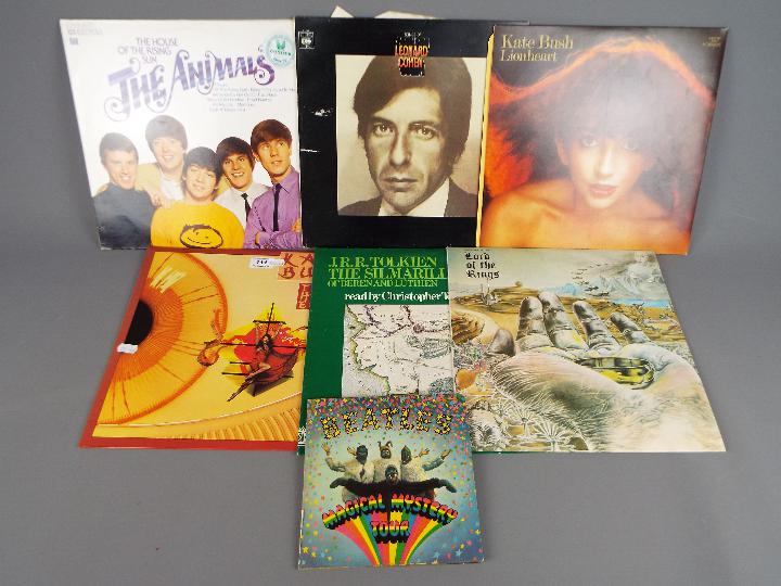 A collection of predominantly 12" vinyl records to include Kate Bush, The Animals, Leonard Cohen, - Image 2 of 4