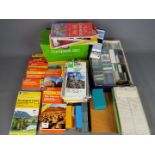 A collection of photographic slides and a quantity of Ordnance Survey maps.