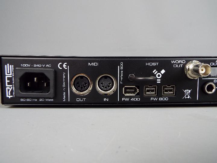 An RME Fireface 800 Firewire Audio Interface. - Image 6 of 8