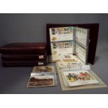 Philately - Four binders containing first day covers,