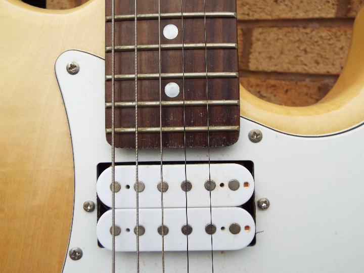 An Aria six string STG Series, Stratocaster type, electric guitar with carry case. - Image 8 of 12