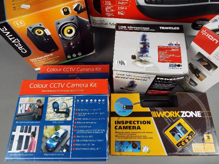 Two Home Protector Colour CCTV Camera Kits, a Workzone Inspection Camera, Ion Film to SD kit, - Image 2 of 3