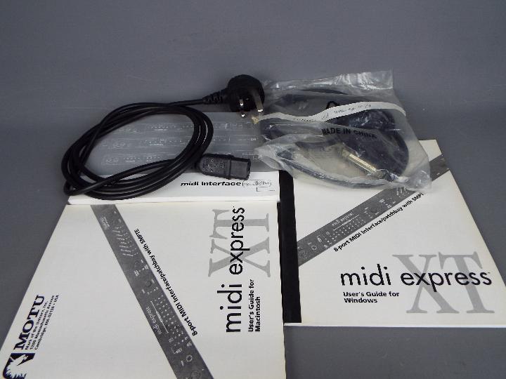 A MOTU Midi Express 8 x 8 128 Channel Midi Interface - Image 8 of 9