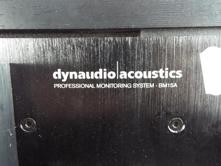 Dynaudio - A pair of Dynaudio BM-15A Studio Monitors (left and right). - Image 9 of 12