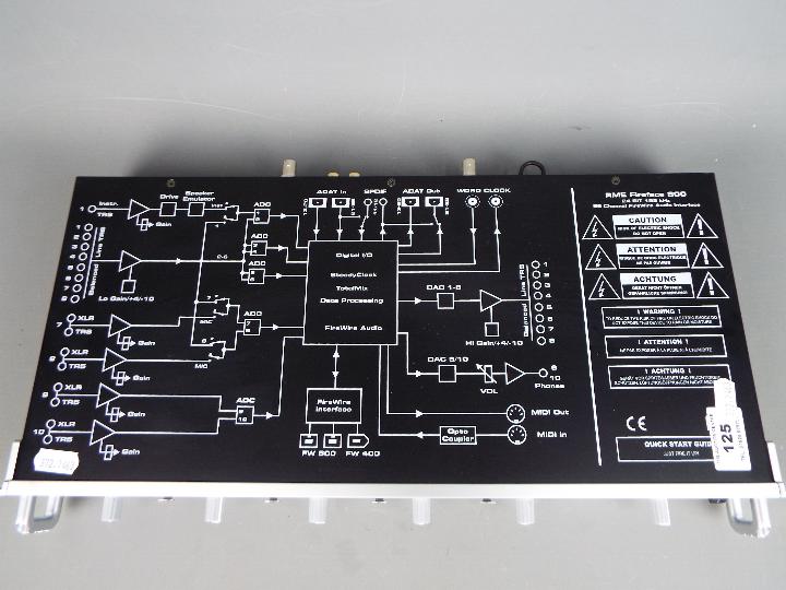 An RME Fireface 800 Firewire Audio Interface. - Image 2 of 8