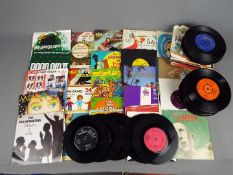 A collection of over 140 predominantly 1960's 7" vinyl records,